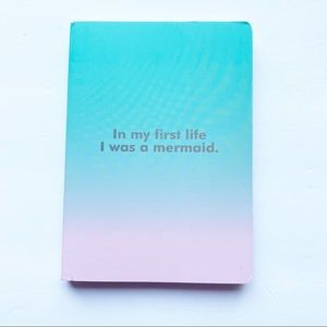 Fringe Mermaid Lined Journal Notebook 5 X 7